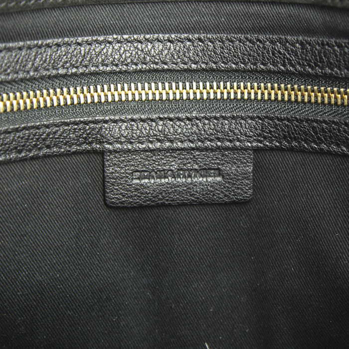 Borsa Sonia Rykiel in pelle nera - Detail D4
