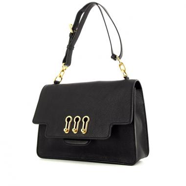 Bolso de mano Sonia Rykiel en cuero negro