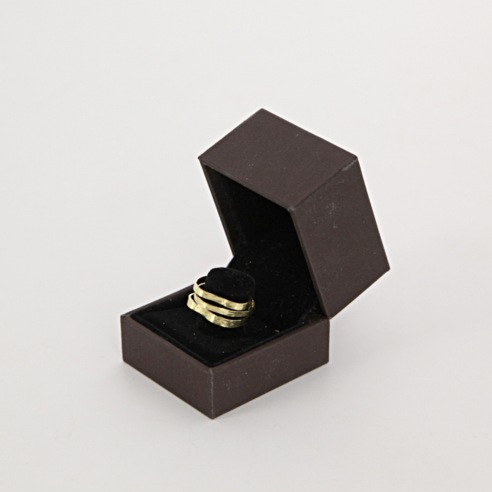 Bague H. Stern Oscar Niemeyer en or jaune - Detail D2