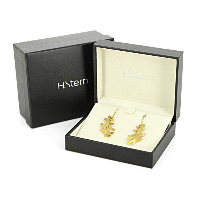 H. Stern Grupo di Corpo pendants earrings in yellow gold and diamonds - Detail D2