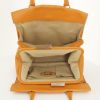 Fendi Selleria handbag in orange grained leather - Detail D2 thumbnail