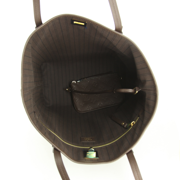 Borsa Louis Vuitton Citadines modello grande in pelle monogram marrone - Detail D2