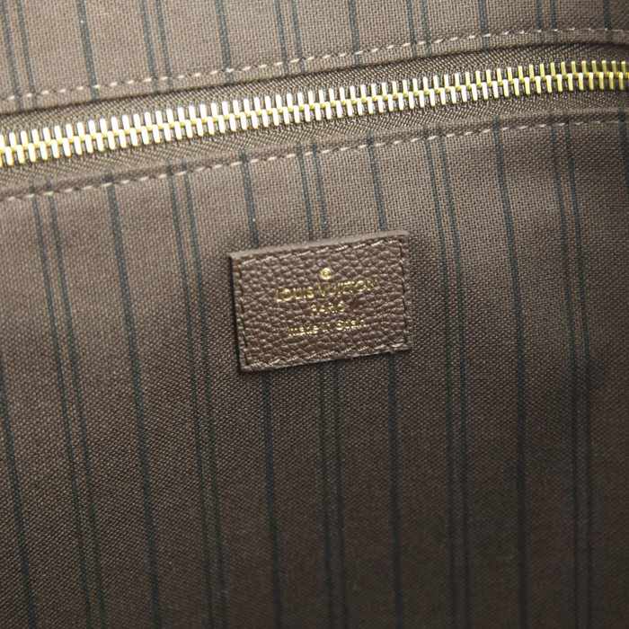 Louis Vuitton Citadines large model handbag in brown monogram leather - Detail D3