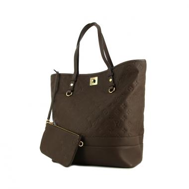 Borsa Louis Vuitton Citadines modello grande in pelle monogram marrone
