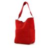 Celine handbag in red suede - 00pp thumbnail