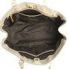 Prada handbag in taupe leather saffiano - Detail D2 thumbnail
