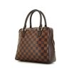 Louis Vuitton Brera Bag Handbag in ebene damier canvas and brown leather - 00pp thumbnail
