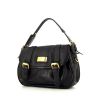 Marc Jacobs handbag in black grained leather - 00pp thumbnail