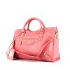 Balenciaga Classic City handbag in candy pink leather - 00pp thumbnail