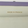 Chanel Vintage handbag in purple quilted leather - Detail D4 thumbnail