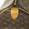 Sac de voyage Louis Vuitton Keepall 45 en toile monogram et cuir naturel - Detail D3 thumbnail