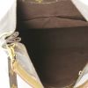 Louis Vuitton Metis shopping bag in brown monogram canvas and natural leather - Detail D3 thumbnail
