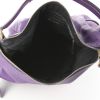Yves Saint Laurent Multy handbag in purple leather - Detail D2 thumbnail