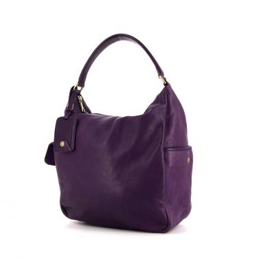 Sac à main Yves Saint Laurent Multy en cuir violet