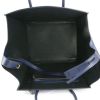 Celine Phantom handbag in dark blue suede and blue leather - Detail D2 thumbnail