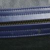 Celine Phantom handbag in dark blue suede and blue leather - Detail D3 thumbnail