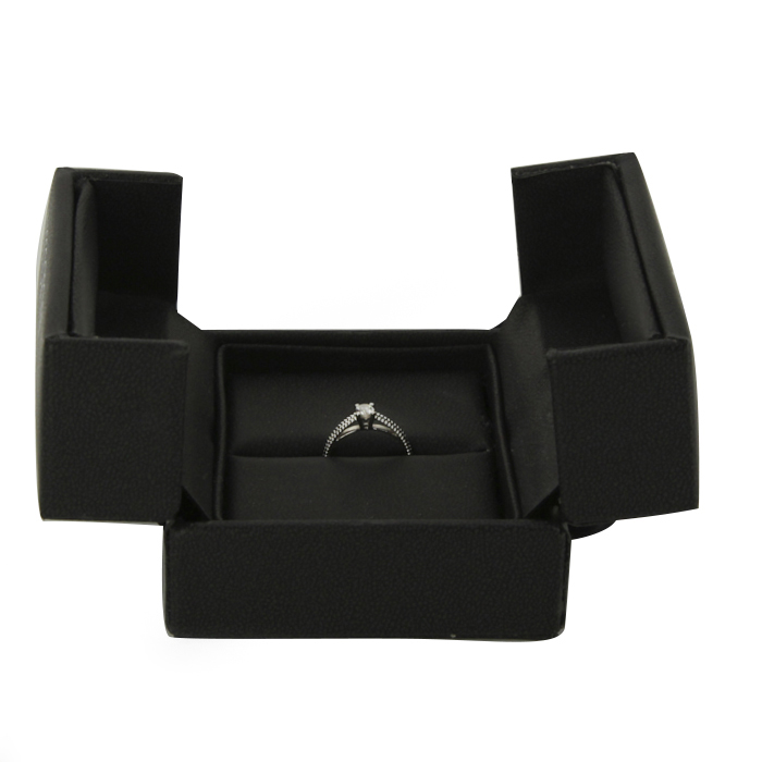 Mauboussin Fan du Premier Jour solitaire ring in white gold and diamond - Detail D2