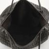 Bottega Veneta handbag in brown ostrich leather - Detail D2 thumbnail