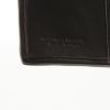 Bottega Veneta wallet in brown intrecciato leather and brown velvet - Detail D2 thumbnail