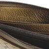 Bottega Veneta wallet in gold braided leather - Detail D3 thumbnail