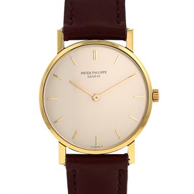 Patek Philippe watch in yellow gold Ref:  3470 Circa  1990