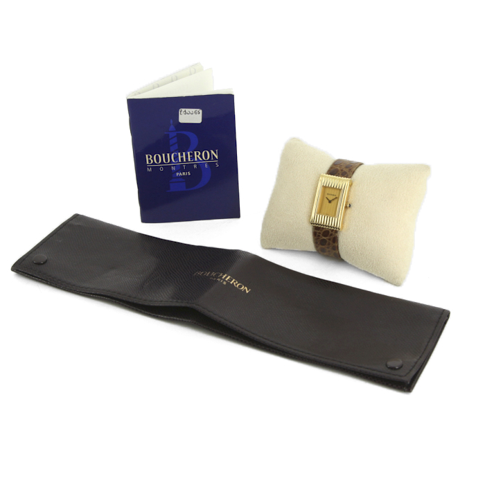 Boucheron Reflet watch in yellow gold Circa  1999