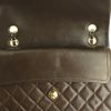 Chanel Timeless handbag in brown quilted leather - Detail D5 thumbnail