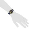 Montre Breitling Chronomat en plaqué or et acier Vers  1990 - Detail D1 thumbnail