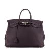 Hermes Birkin 40 cm handbag in purple Raisin togo leather - 360 thumbnail