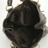 Bolso de mano Miu Miu en cuero trenzado dos tonos marrón - Detail D3 thumbnail