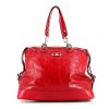 Celine handbag in red leather - 360 thumbnail