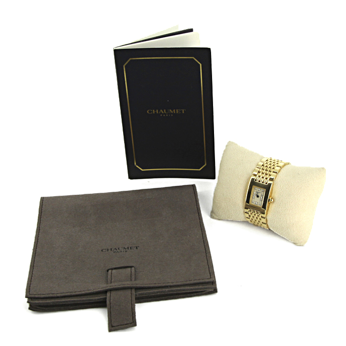 Montre Chaumet Style en or jaune Vers  1990 - Detail D2