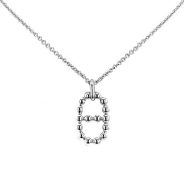 Collana Hermes Chaine d'Ancre modello grande in argento