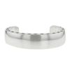 Hermes half bangle in silver - 00pp thumbnail