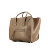 Celine Phantom handbag in taupe leather - 00pp thumbnail
