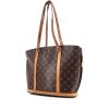 Louis Vuitton Babylone shopping bag in monogram canvas and natural leather - 00pp thumbnail