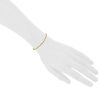 Flexible Cartier bracelet in yellow gold and white gold - Detail D1 thumbnail