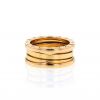 Bulgari B.Zero1 medium model ring in pink gold - 360 thumbnail