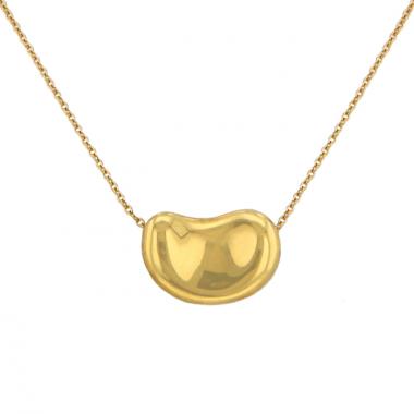 Collana Tiffany & Co Bean modello medio in oro giallo
