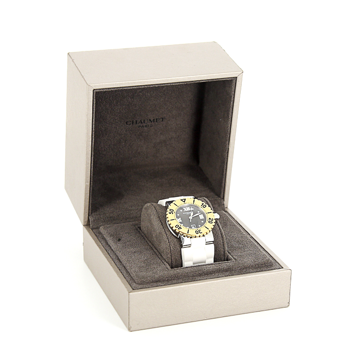 Montre Chaumet Class One en acier et or jaune Vers  2010