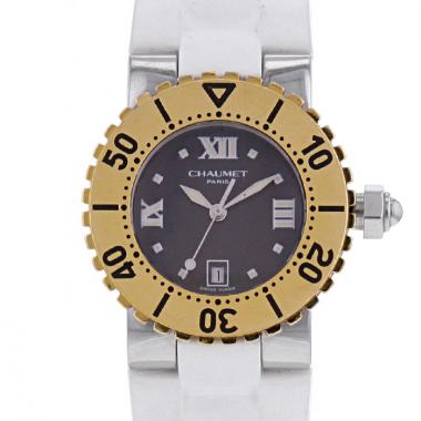 Chaumet Class One watch in stainless steel and yellow gold Circa  2010