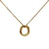 Cartier Trinity necklace in yellow gold,  pink gold and white gold and in diamonds - 00pp thumbnail
