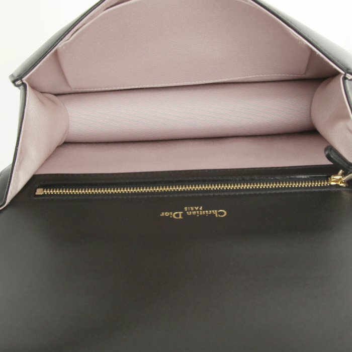 Dior Diorama handbag in black leather - Detail D3