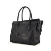 Celine Luggage Shoulder shopping bag in black grained leather - 00pp thumbnail