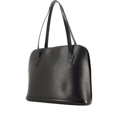 Borsa Louis Vuitton Lussac in pelle Epi nera