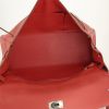 Bolso de mano Hermes Kelly Shoulder en cuero togo rosa - Detail D2 thumbnail