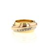 Mobile Cartier Mustessence ring in white gold,  yellow gold and white gold - 360 thumbnail