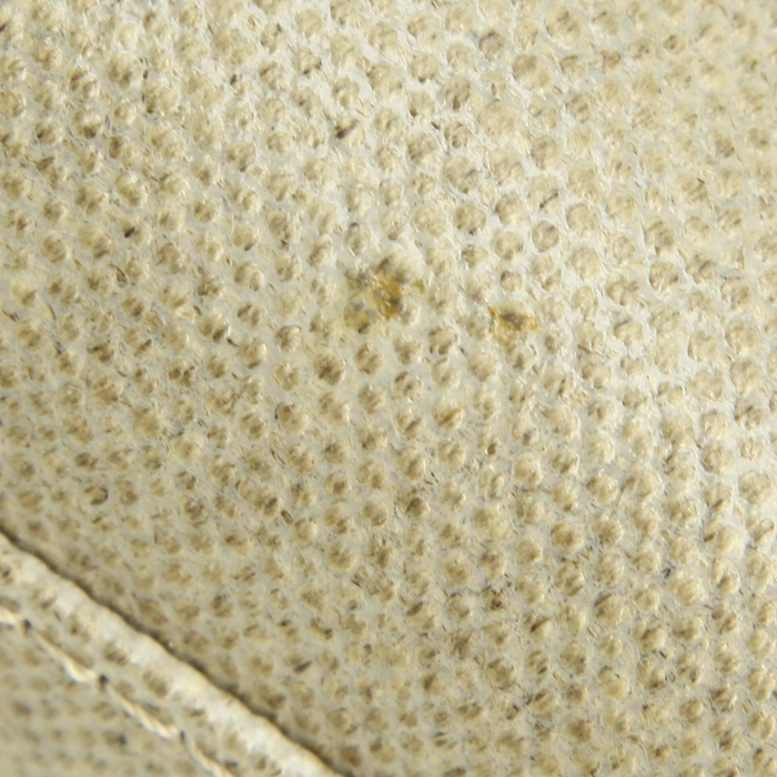 Sac à main Chanel Vintage en toile beige - Detail D5