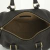 Fendi Selleria bag worn on the shoulder or carried in the hand in dark brown grained leather - Detail D2 thumbnail