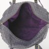 Borsa Bottega Veneta in pelle intrecciata viola - Detail D2 thumbnail